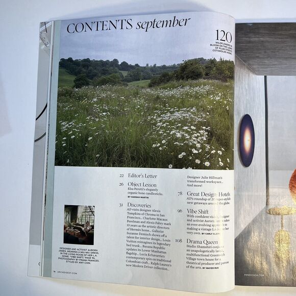 Architectural Digest AD Magazines Set of 3 September October November 2024 - Picture 4 of 16